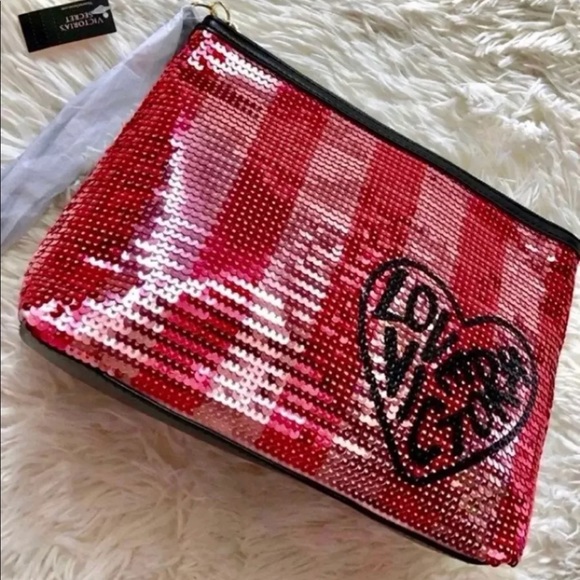 NWT VS BLING Pouch Bag / Make-up Bag - Picture 3 of 8